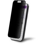 I15T1-PRIVACY-SCREEN iPhone 15 Plus専用ガラスフィルム/4方向プライバシー/視野角60度/ブルーライトカット/縦横 タッチ対応/自己吸着 ガイド枠付き/覗き見防止 液晶保護 強化ガラス StarTech.com