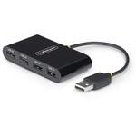 ST4200MINI2-USB-HUB USB 2.0ハブ/4ポート/480Mbps/バスパワー/過電流保護(OCP)/軽量 コンパクト/マルチポート ポータブル USB Type-A増設 拡張ハブ StarTech.com