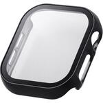 アップルウォッチ カバー Series 10 [42mm] フルカバー 表面硬度10H 全面保護 メタリック 2重構造 エレコム