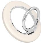 MOT-SRING01-AM スマホリングスタンド Magsafe対応 マグネット式 360度回転 全4色 アーモンドミルク(MOT-SRING01) MOTTERU