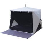 傘みたいに広げるだけ パッとサッとテント キューブ フルクローズ