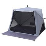 傘みたいに広げるだけ パッとサッとテント キューブ フルクローズ