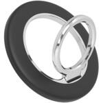 MOT-SRING01-BK スマホリングスタンド Magsafe対応 マグネット式 360度回転 全4色 マットブラック(MOT-SRING01) MOTTERU