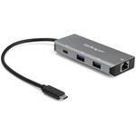 HB31C2A1CGB 3ポートUSB-Cハブ/ギガビット有線LANポート/2x USB-A & 1x USB-C/SuperSpeed 10Gbps/USBバスパワー対応/アルミ製/TB3対応/USB 3.2 Gen 2 (10Gbps)対応Type-C接続ハブ StarTech.com