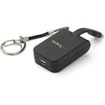 CDP2MDPFC USB-C -Mini DisplayPort 1.4 変換アダプタ/キーホルダータイプ/8K60Hz/HBR3、HDR、DSC対応/USBタイプC-DP Altモード/ディスプレイアダプタ/USB Type-C&Thunderbolt 3 StarTech.com