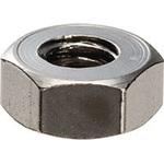 金属ネジ(黄銅六角ナット) 黒ニッケルメッキ(1種) 廣杉計器