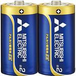 アルカリ乾電池 EXDシリーズ 単2形 三菱電機