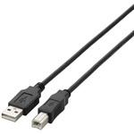 USBケーブル B-A 2重シールドケーブル RoHS エレコム