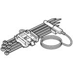 CC-VL110用ブラケットセンサーセット(標準品) CATEYE