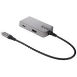 USB Type-Cマルチ変換アダプター/ノートPCドッキングステーション/4K60Hz HDMI 2.0/3ポート10Gbps USB ハブ/100W USB PD/タイプC対応トラベルドック/25cmケーブル StarTech.com