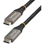 USB31CCV1M 1m USB-C - USB-C ケーブル/USB-IF認証/USB 3.1(3.2 Gen 2) 10Gbps/100W (5A) PD/DP Altモード StarTech.com