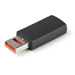 USBSCHAAMF USB充電特化アダプタ/USB-A[メス] - USB-A[オス]/充電のみ対応/USBデータ通信機能カット対応データブロッカーアダプタ StarTech.com