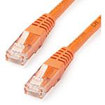 C6PATCH100OR Cat6対応LANケーブル 30.4m カテゴリ6対応イーサネットケーブル モールド処理済みRJ45コネクタ オレンジ StarTech.com