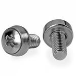CABSCREWSM62 M6ネジ(12mm) 100個 ブラック StarTech.com