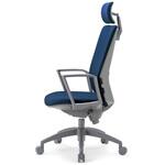 オフィスチェア OS-2200シリーズ ヘッドレスト付き ハイバック サークル肘付きタイプ アイコ