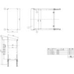 【寒冷地向け】 防雪屋根 C-RZJ-L ヒートポンプ用部材 【寒冷地向け】 防雪屋根 C-RZJ-L ノーリツ