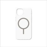 TR-IP22M2-TTMS-CLSV iPhone 14 / 13 [Turtle] MagSafe対応 ハイブリッドクリアケース シルバーライン トリニティ