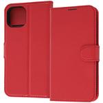 RT-P36ELC1/R iPhone 14 / 13 耐衝撃 手帳 マグネット/レッド レイ・アウト