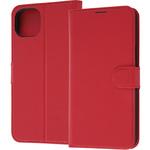 RT-P38ELC1/R iPhone 14 Plus 耐衝撃 手帳 マグネット/レッド レイ・アウト