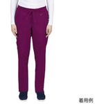 PURPLE LABEL スクラブパンツ TAMARA ワイン 9181Pシリーズ Healing Hands