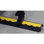 2槽ケーブルプロテクター セーフラン安全用品