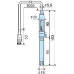 GST-2419C pH計用 pH電極 GST-2419C 東亜DKK
