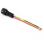 DENDNL.WHS.050 Male Waterproof Connector Pigtail 3 Pin DENALI