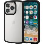 iPhone14 Pro ケース カバー ハイブリッド 耐衝撃 衝撃吸収 軽量 薄型 背面クリア エレコム