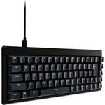 キーボード 有線 着脱式ケーブル メカニカル式(銀軸/スピードリニア) 65%サイズ 【V custom】 日本語配列 テンキーレス USB Aポート×1 コンパクト エレコム