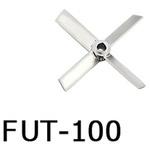 FUT-100 トルネード用撹拌羽根 ファンタービン ボス付き アズワン