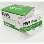 YQD95 N95マスク 折り畳み式 25枚入 アズワン
