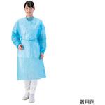 IG-B アイソレーションガウン 少量・箱入り ブルー 10枚入 プロシェア(ナビス/アズワン)