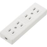 テーブルタップ 補修用 4個口 オーム電機