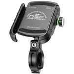 バイク用衝撃吸収 アルミ スマホホルダー BM8-BK RIDEZ(ライズ)