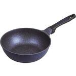 HB-4848 ふわっと軽いメガストーン深型フライパン パール金属