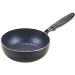 ミッドナイトマーブル IH対応極深フライパン パール金属