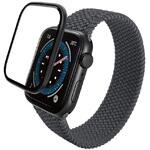 AW-23EFLGFALBK アップルウォッチ ガラス フィルム 【Apple Watch SE 第2世代/SE/Series 6 40mm対応】 全面保護 高透明 エレコム