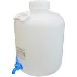 丸型タンク(コック付) GA(グリーンエース) ポリタンク/扁平缶