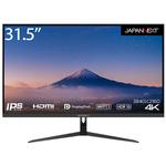 JN-IPS315UHDR 液晶ディスプレイ 31.5型/3840×2160/HDMI×3、DP×1/ブラック/スピーカー：あり JAPANNEXT