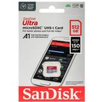 microSDXCカード 512GB Ultra UHS-1 Class10 150MB/s SanDisk(サンディスク)