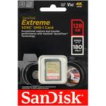 SDXCカード 128GB Extreme UHS-1 U3 V30 Class10 Read 180MB/s Write 90MB/s SanDisk(サンディスク)