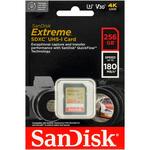SDXCカード 256GB Extreme UHS-1 U3 V30 Class10 Read 180MB/s Write 130MB/s SanDisk(サンディスク)