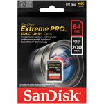 SDXCカード 64GB Extreme PRO UHS-1 U3 V30 Class10 Read 200MB/s Write 90MB/s SanDisk(サンディスク)