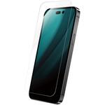 ECRP-LN-IP22FG (簡易包装)iPhone 14 Pro ガラスフィルム「GLASS PREMIUM FILM」 全画面保護 スーパークリア MSソリューションズ