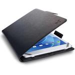 TB-08UHGFLBK タブレットケース カバー 汎用 7～8.4インチ ソフトレザー 手帳型 フラップ マグネット 薄型 軽量 ブラック エレコム