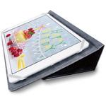 TB-10SPG2LBK タブレットケース カバー 汎用 8.5～11.5インチ ソフトレザー 手帳型 フラップ 2アングル ブラック エレコム