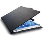 TB-10UHGFLBK タブレットケース カバー 汎用 8.5～11.5インチ ソフトレザー 手帳型 マグネット 薄型 軽量 ブラック エレコム