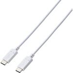 タイプCケーブル 2本セット 【USB Type C to C】 PD 60W 急速充電 データ転送 充電ケーブル エレコム