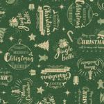 包装紙10枚ロール クリスマス柄 全判 包装部(ササガワ)