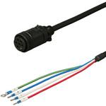 三菱電機J2S対応電源ケーブル<直結><ストレートプラグ><固定> ダイヤトレンド